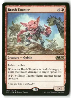 Core Set 2021 #133 Brash Taunter - Image 1