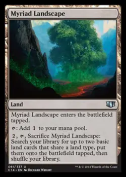 4x Myriad Landscape NM-Mint, English Commander 2014 MTG Magic - Image 1
