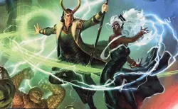 Loki, God of Mischief (Non-foil) [Borderless] Marvel Super Heroes 0343 Rare MTG - Image 3