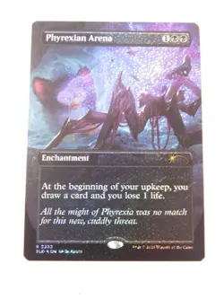 Phyrexian Arena Confetti Foil Furby's Magic the Gathering Secret Lair 2333 - Image 1