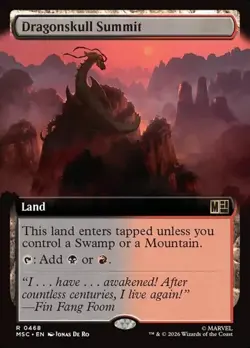 Dragonskull Summit - Extended Art MSC NM MTG - Image 1