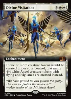 Divine Visitation - Extended Art MSC NM MTG - Image 1
