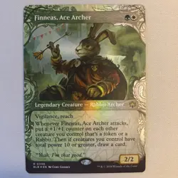 Finneas, Ace Archer (Showcase) - Bloomburrow (BLB) Foil NM 330 - Image 2