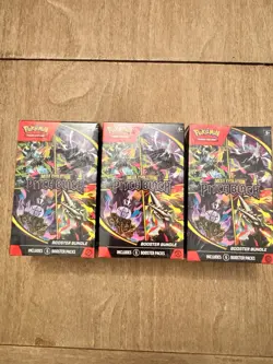 Pokemon TCG Mega Evolution Pitch Black Booster Box + Bundle x 3 lot NEW Sealed - Image 2