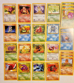 Vintage Pokemon TCG Bulk Lot (32) ( Base Set - Fossil - Jungle - See Pics ) - Image 3