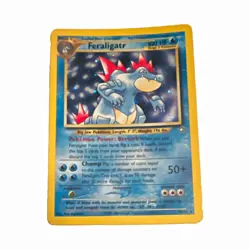 Nintendo Neo Genesis Feraligatr 5/111 Holo Rare Holo English 2000 100 HP - Image 1