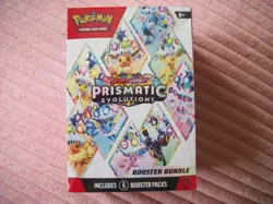 POKEMON TCG SCARLET & VIOLET PRISMATIC EVELUTIONS BOOSTER BUNDLE NEW - Image 1
