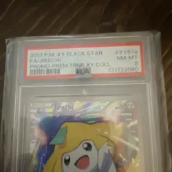 2017 Pokemon TCG Jirachi XY67A Alternate Art Holo Promo PSA 8 - Image 2