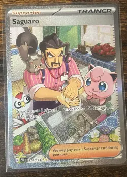Saguaro 270/193 Paldea Evolved Special Illustration Rare Pokemon TCG NM/M - Image 1