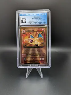 CGC 8.5 2021 Pokemon Celebrations Charizard Gold Metal UPC Regrade/PSA 9 chanceU - Image 1
