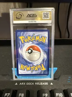 2025 POKEMON SVP EN-SV BLACK STAR PROMO #168 VAPOREON Graded AGS 9.5 - Image 2