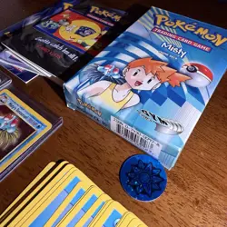 Pokemon OPENED Gym Heroes Misty Theme Deck! OPENED GREAT Condition - Image 4