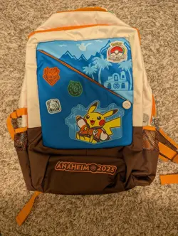 2025 Pokemon World Championships Competitor Backpack Anaheim California Worlds - Image 1