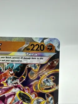 TCG Pokemon Hoopa EX 098/182 SV04: Paradox Rift Double Rare NM - Image 3
