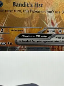 TCG Pokemon Hoopa EX 098/182 SV04: Paradox Rift Double Rare NM - Image 5