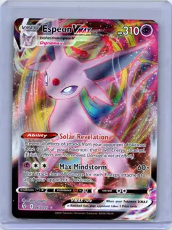 Espeon VMAX 065/203 Holo VMAX Rare Evolving Skies Pokemon Holo Near Mint - Image 1