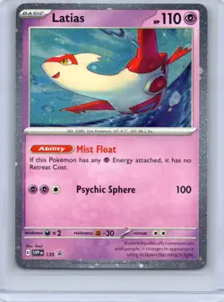Latias (Cosmo Holo) 139 Holo Promo Scarlet & Violet Promo Pokemon Holo Near Mint - Image 1