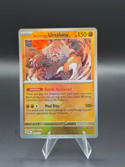 Bloodmoon Ursaluna 54/131 Prismatic Evolution Pokeball Holo NM Pokemon TCG - Image 1