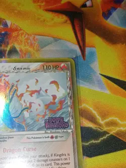 Pokemon TCG 2006 EX Holon Phantoms Kingdra Reverse Holo Rare Stamped 10/110 - Image 3