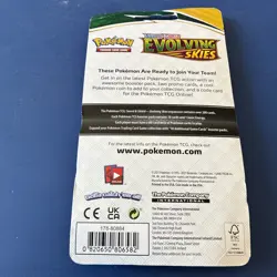 Pokemon Evolving Skies Checklane Blister Pack Octillery / Remoraid Promo - Image 2