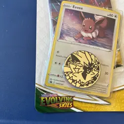 Pokemon Evolving Skies Booster Pack 1 Pack Blister Eevee Promo English 2021 - Image 5