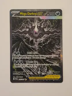 Mega Darkrai ex 116/084 Special Illustration Rare Pokemon Pitch Black English - Image 1