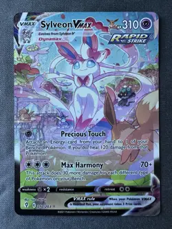 Pokemon TCG Evolving Skies Sylveon VMAX Alt Art 212/203 - Image 1