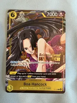 Boa Hancock P-115 OP15 Release Event Winner One Piece Promo - Image 1