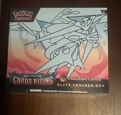 Lot of (2) Pokemon Center Chaos Rising Elite Trainer Boxes SEALED PC ETB - Image 2
