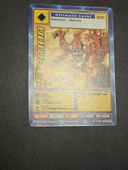 Digimon Etemon BO-57 Digi Battle Series 2 Card Bandai 1999 - Image 4