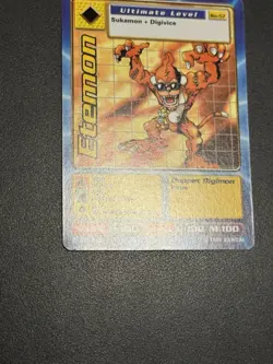 Digimon Etemon BO-57 Digi Battle Series 2 Card Bandai 1999 - Image 5