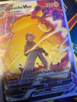 Pikachu Vmax Gigantamax Rainbow Foil Display Card TG17/TG30 M/NM - Image 1
