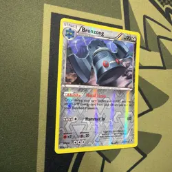 Bronzong 61/119 Reverse Holo XY - Phantom Forces - Pokemon Card - NM - Image 2