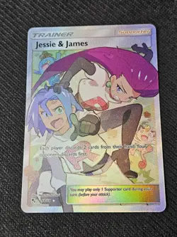 Jessie And James 68/68 Hidden Fates Full Art Trainer NM/M Pokemon Tcg - Image 1