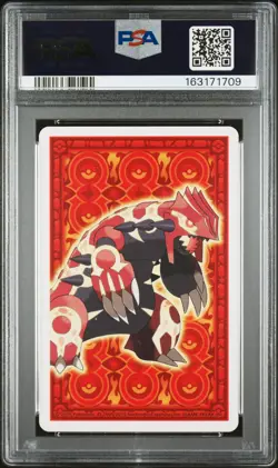 2015 POKEMON OMEGA RUBY PLAYING CARDS 7 OF CLUBS PIKACHU PSA 10 - Image 2