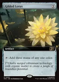 Gilded Lotus - Extended Art MSC NM MTG - Image 1