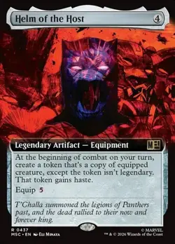Helm of the Host - Extended Art MSC NM MTG - Image 1