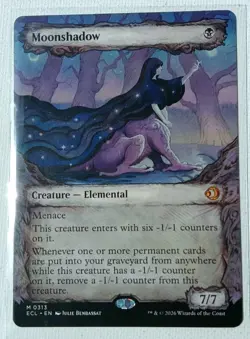 Moonshadow (Showcase) Regular MTG Lorwyn Eclipsed ECL 0313 Near Mint - Image 1