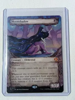 Moonshadow (Showcase) Regular MTG Lorwyn Eclipsed ECL 0313 Near Mint - Image 2