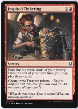 Inspired Tinkering U Commander Legends: Battle for Baldur's Gate 183 LP - Image 1