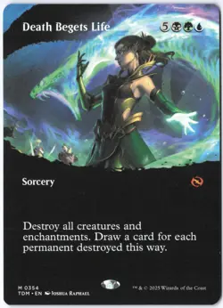 Death Begets Life (Borderless) M Tarkir: Dragonstorm 354 LP - Image 1