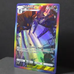 Weavile ex Special Art Rare Textured - Pokemon TCG Pocket (Fan Art) - Near Mint - Image 3