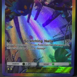 Weavile ex Special Art Rare Textured - Pokemon TCG Pocket (Fan Art) - Near Mint - Image 5