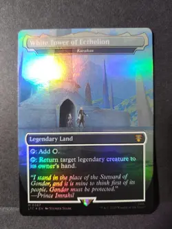 White Tower of Ecthelion - Karakas (Borderless) Commander: the Lord of the Rings - Image 1