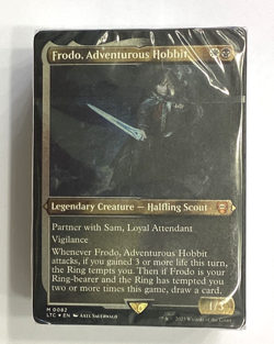 MTG Lord Of The Rings Food and Fellowship Commander Deck - New Sealed Deck Only - Image 1