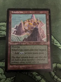 Teferi's Isle - Mirage - MTG - Magic the Gathering - Image 1