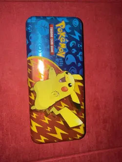 Pokemon TCG Bundle 75+ Cards (2 x EXs & 28 Holos) in Tin - perfect gift item - Image 3