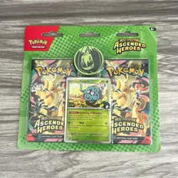 Pokemon TCG Ascended Heroes Booster Pack Lot 2 Packs 10 Cards Promo - Image 1