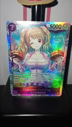 One Piece CCG TCG Charlotte Pudding PRB02-010 The Best Vol 2 - Image 2