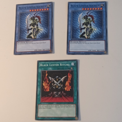 Konami Yu-Gi-Oh! Black Luster Soldier & Ritual Card Lot 1st Edition - Image 1